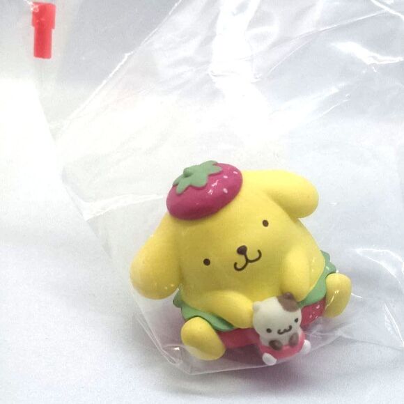 Pompompurin sanrio Bandai Gachapon capsule toy figurine - Picture 2 of 5